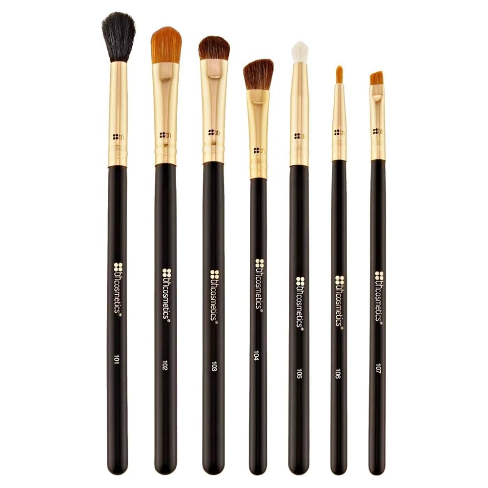 口紅 BH Cosmetics.  Brush 34 BH Cosmetics Metal Rose 11 Piece Brush Set with Cosmetic Bag